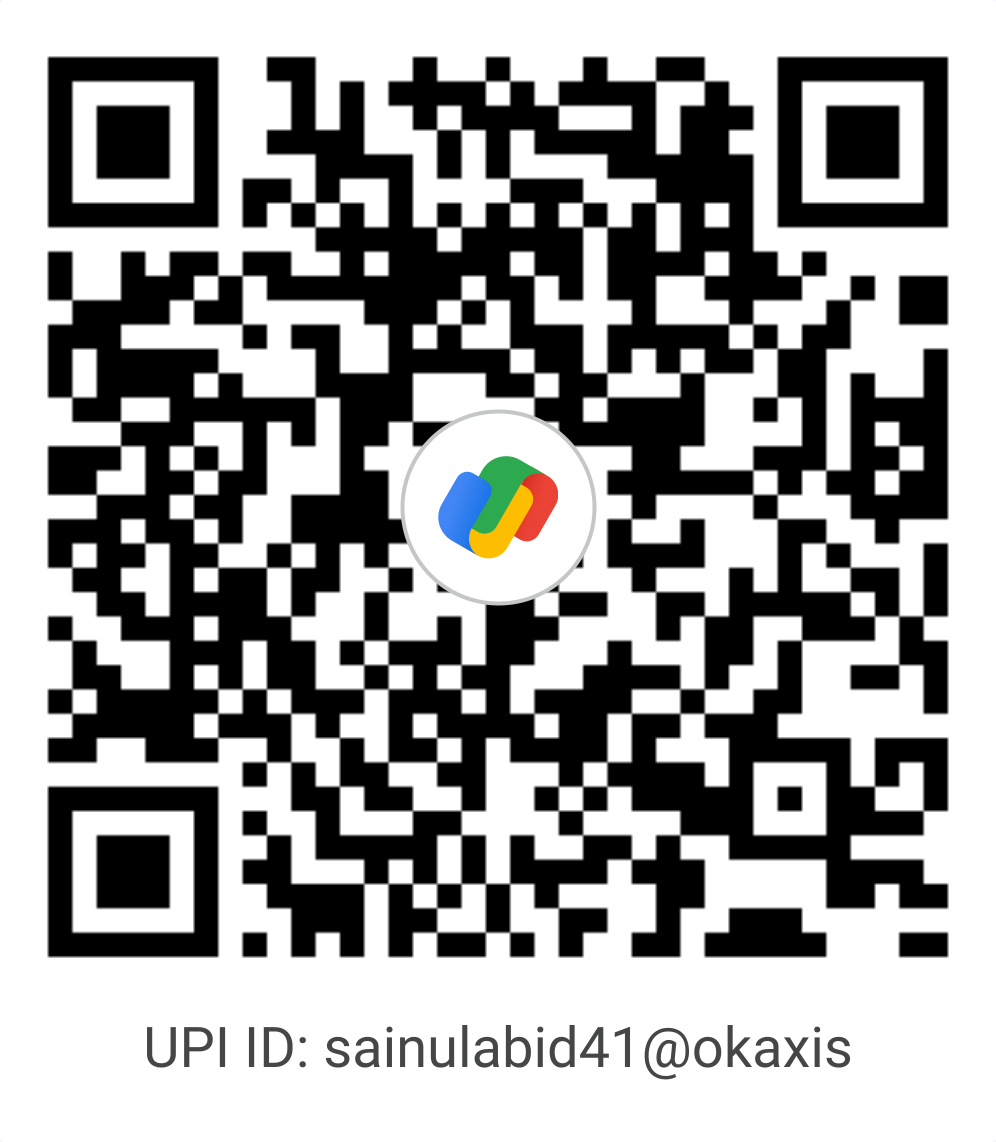 Google Pay UPI QR Code
